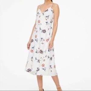 Loft Floral Wrap Fit &‎ Flare Summer Dress
